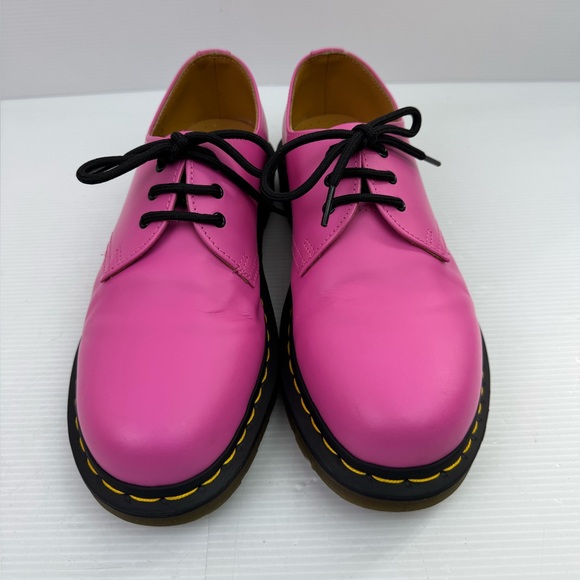 Dr Doc Martens Classic 1461 31009 Pink Oxford Shoes Unisex Women’s 8 Man 7 3-eye - Picture 2 of 16